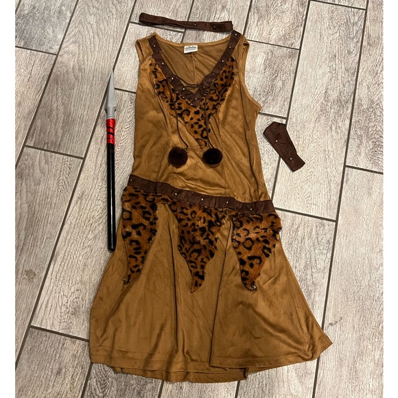 Halloween Costume Native / Eskimo dress womens adult - Picture 2 of 3